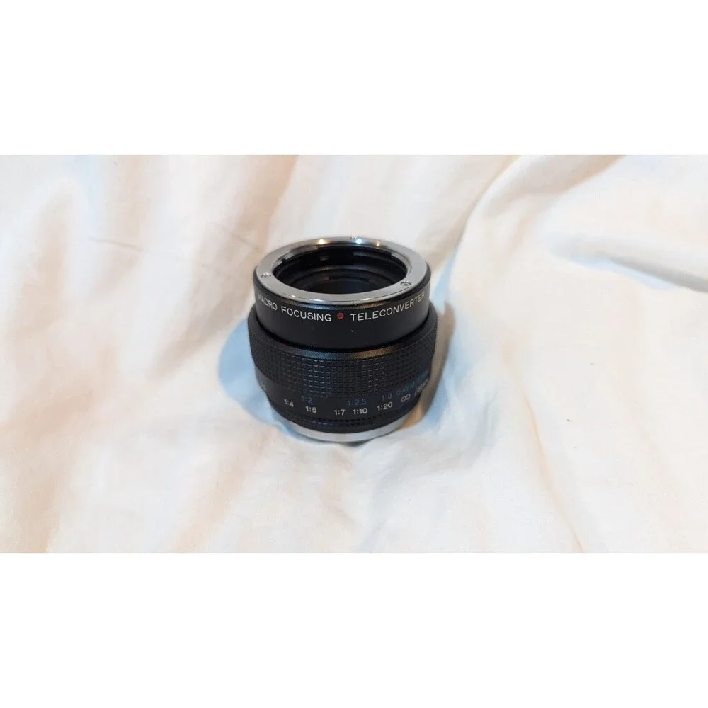 Vivitar 2X Macro Focusing TeleConverter MC C/FD for 50MM Camera Lens